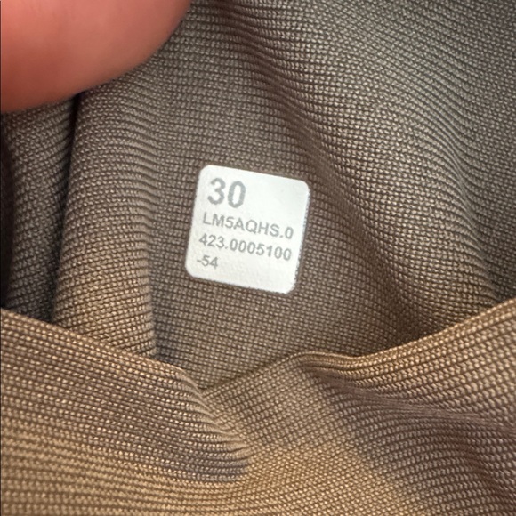 Lululemon ABC classic-fit 5 pocket pant men’s 32L size 30 warpstreme olive green - Picture 5 of 5